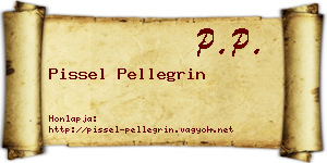 Pissel Pellegrin névjegykártya